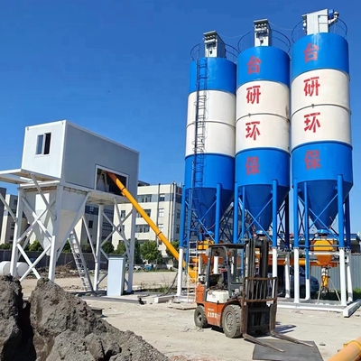Fiber Cement Wall Putty Dry Mortar Mixer 1TPH-10TPH Jalur Produksi Mortar