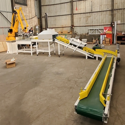 Beli Warehouse Robotic Arm Palletizer 4 Axis Robotic Case Palletizing pembuatan online