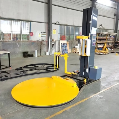 comprar Máquina de envoltura de película de estiramiento giratoria de 2000 mm Máquina de envoltura para palets Fabricación en línea
