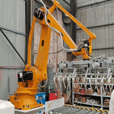 Beli 4 Axis Otomatis Robot Palletizer Kalsium Powder Palletizing Robot pembuatan online