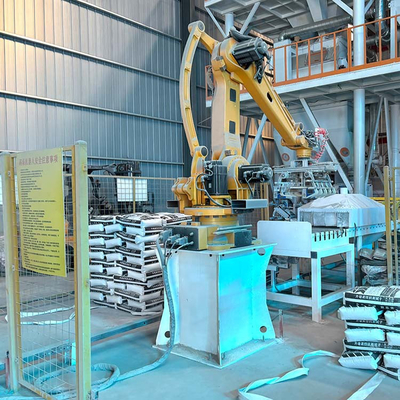 Buy Automatic High Accuracy Grabbing Palletizer Machine For Bags And Cartons online manufacture