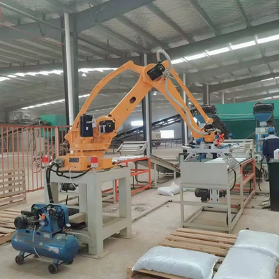 Buy High Quality New Production Line Automatic Palletizing System Machine  Palletizer Arm Gripper Bag Carton Box Palletizer Stacking Robotic Palletizer Machine for Bagging Production Line online manufacture
