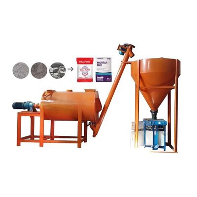 comprar Linha de produção de argamassa seca totalmente automática para instalações de fabricação e obras de construção com aplicações energéticas e de mineração Fabricação em linha