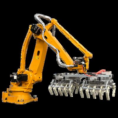 comprare Il braccio del robot palletizzatore 1800 mm raggiunge il carico utile di 150 kg per l'impilazione di sacchi pesanti fabbricazione online