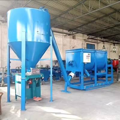 Pabrik Perekat Peti Lini Produksi Mortar Kering Pabrik Campuran Mortar Kering