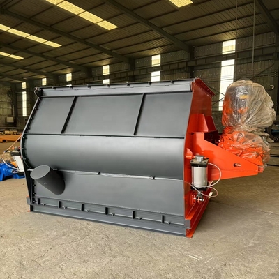 Rustless Steel Twin-Shaft Paddle Mixer Untuk Gypsum Chemical Powder Foil Dan Pilihan Kemasan Kasus
