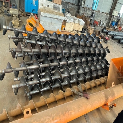 Conveyor sekrup fleksibel 10TPH 30TPH 50TPH Conveyor sekrup semen