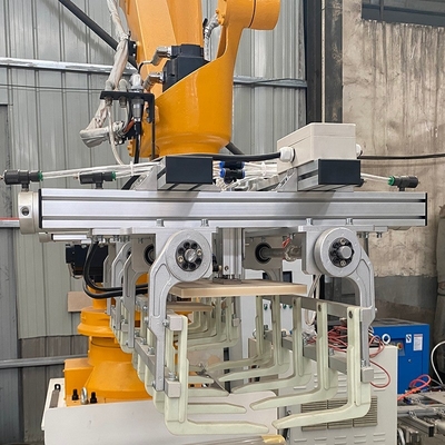 380V Robot Box Stacker Robotic Arm Palletizer 220kg Beban Maksimal