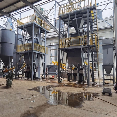 Perkakas pembuatan mortir Perkakas mortir campuran kering ubin perekat Skim Coat Wall Putty