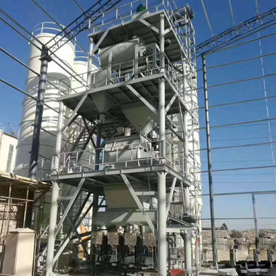 Pupuk Putty Plastering Peralatan Mortar Kering 5000kg Mesin Gypsum Mixer