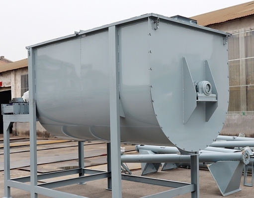 Kontinuous Horizontal Batch Mixer Spiral Belt Horizontal Powder Mixer Blender