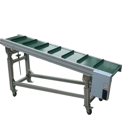 800mm lebar dinding samping sabuk conveyor adjustable dinding samping sabuk conveyor