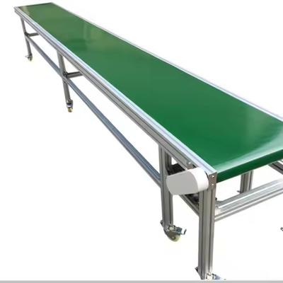 Peralatan Conveyor Belt Multifungsi Sistem Pengangkutan Baja Rustless